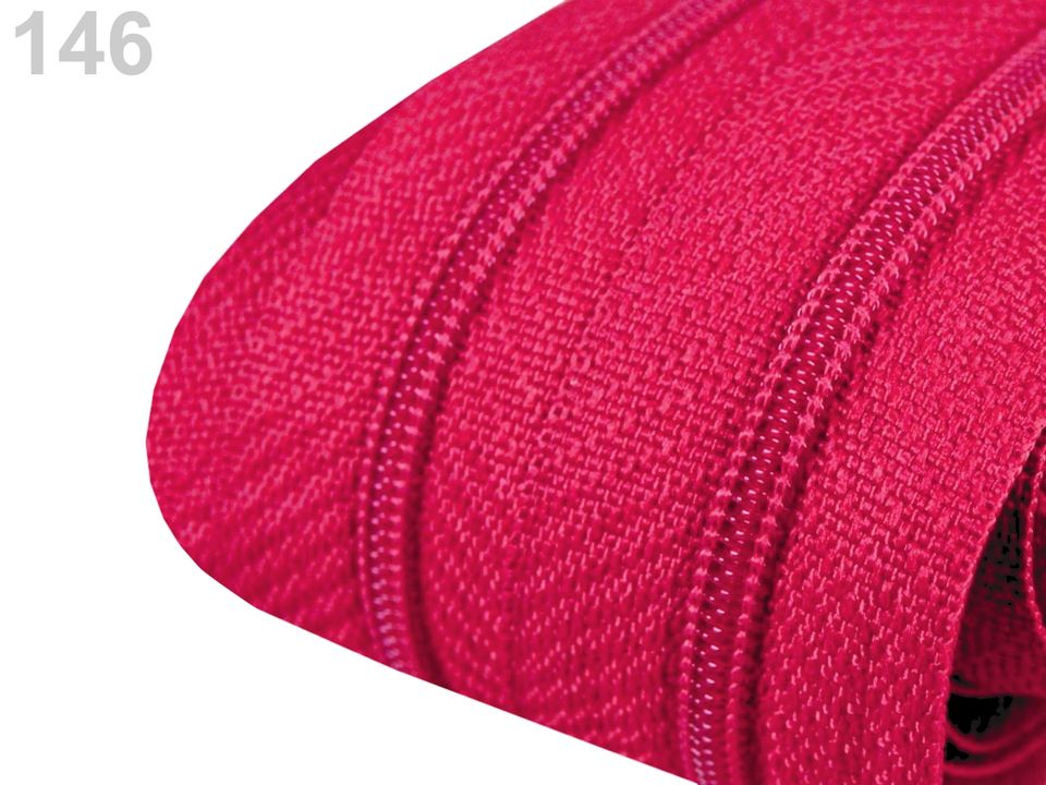 Zips špirálový 3 mm metráž - 1 m