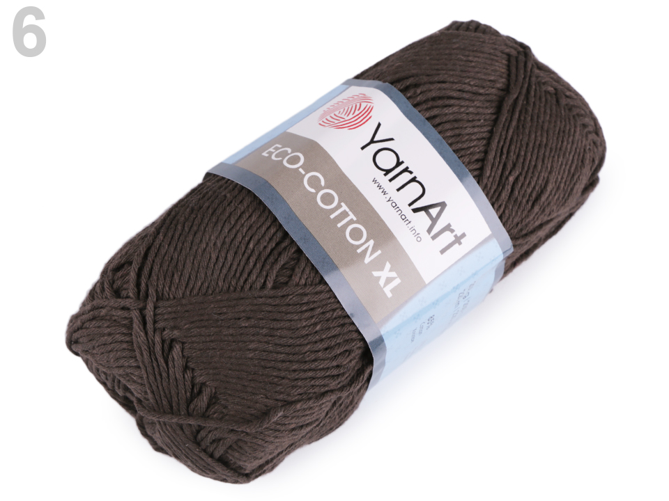 Pletacia priadza YarnArt Eco - cotton XL 200g