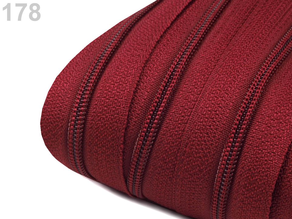 Zips špirálový 3 mm metráž - 1 m