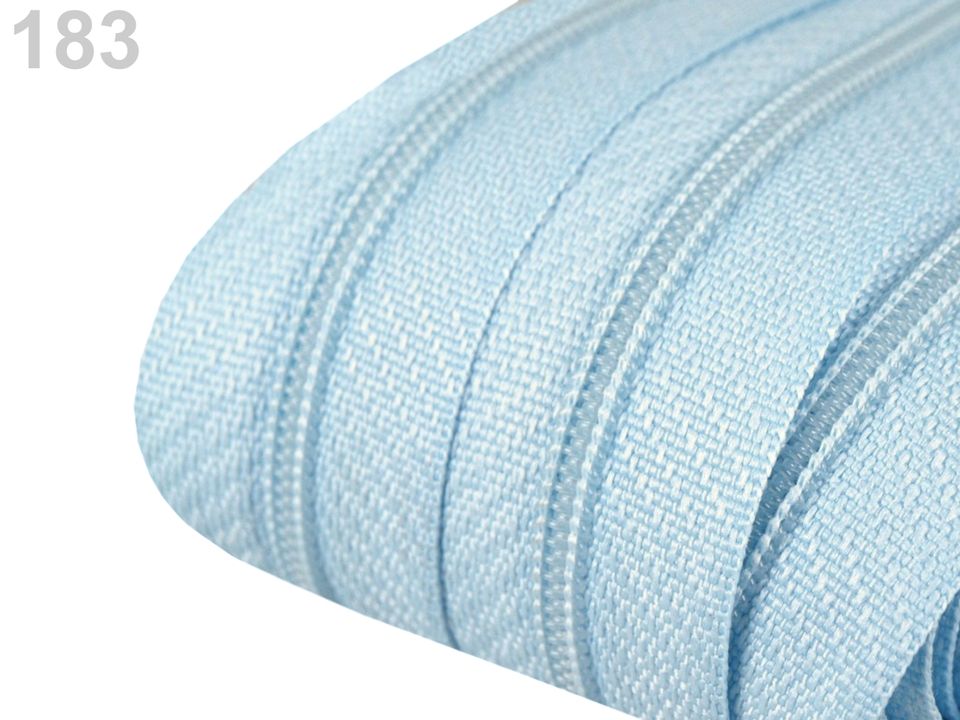 Zips špirálový 3 mm metráž - 1 m