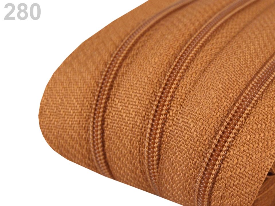 Zips špirálový 3 mm metráž - 1 m