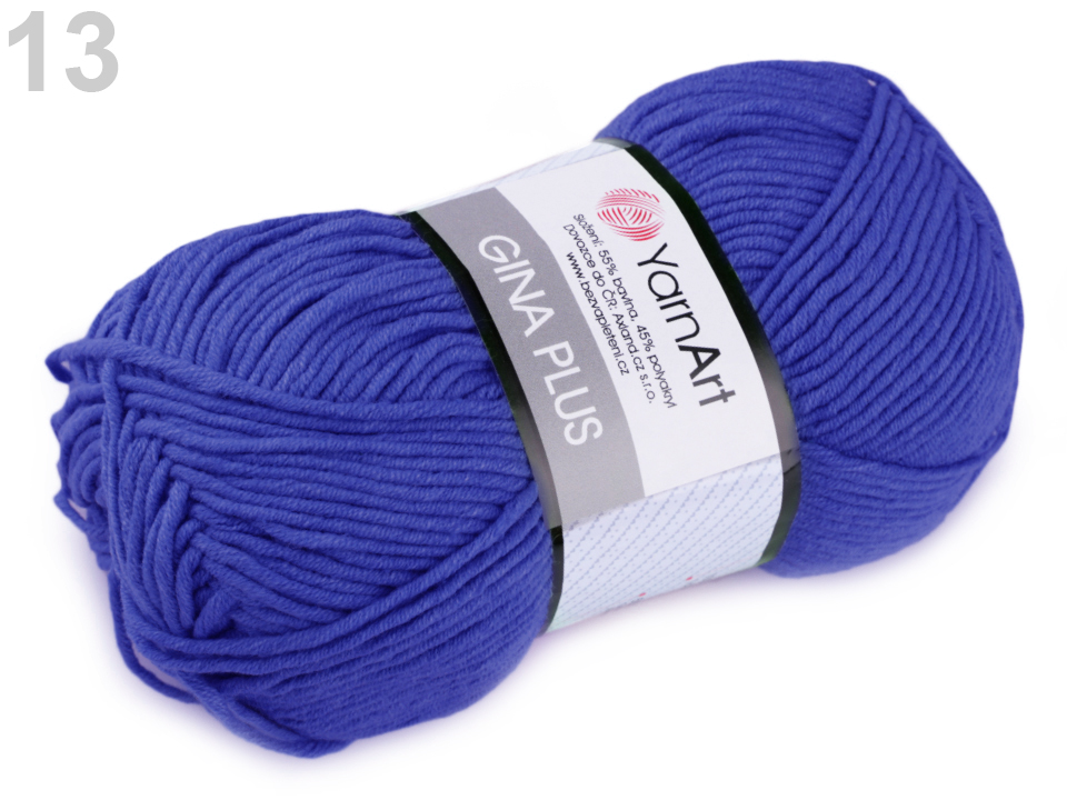 Pletacia priadza YarnArt Gina / Jeans Plus 100g