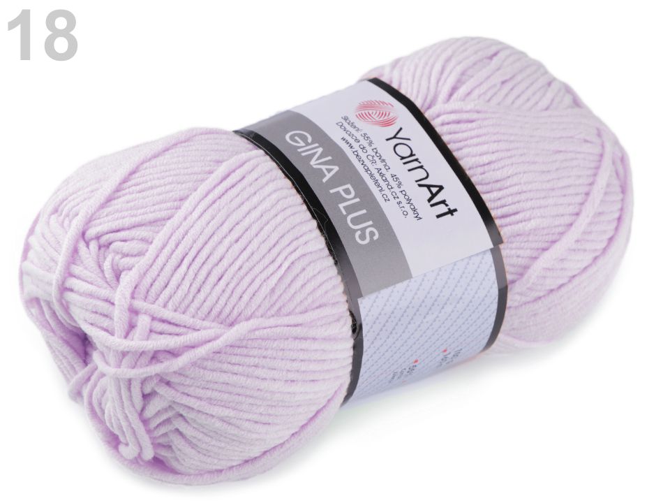 Pletacia priadza YarnArt Gina / Jeans Plus 100g