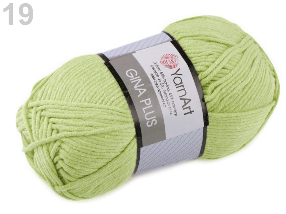 Pletacia priadza YarnArt Gina / Jeans Plus 100g