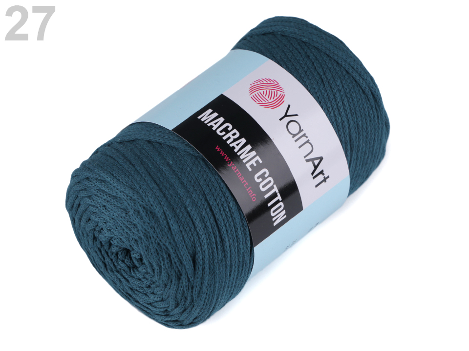Pletacia priadza YarnArt Macrame Cotton 250g