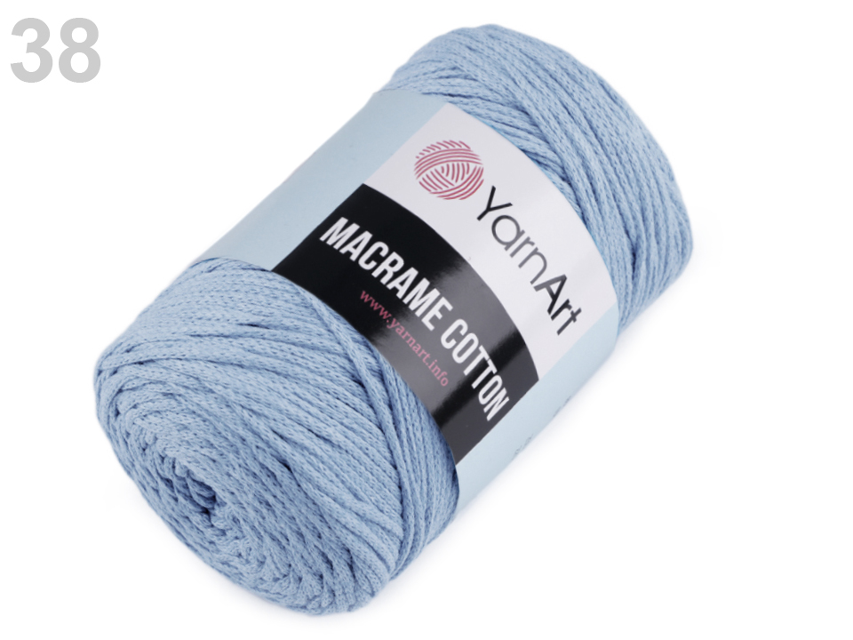 Pletacia priadza YarnArt Macrame Cotton 250g