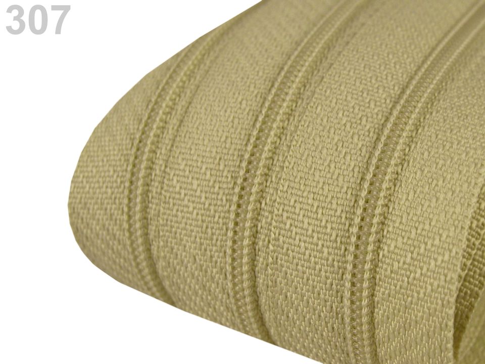 Zips špirálový 3 mm metráž - 1 m