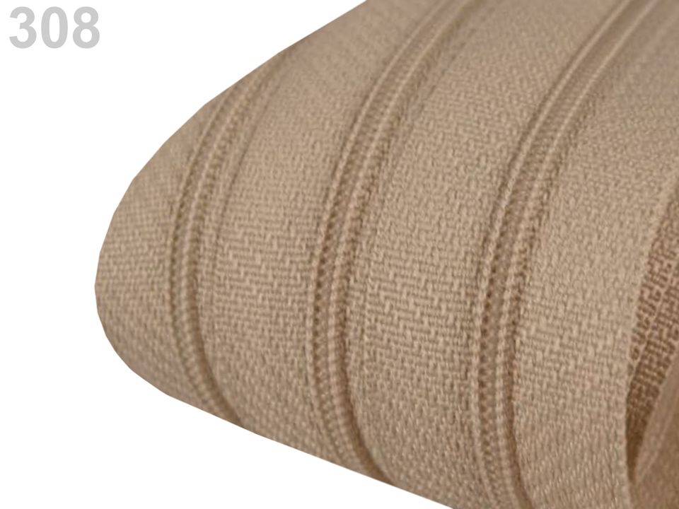 Zips špirálový 3 mm metráž - 1 m