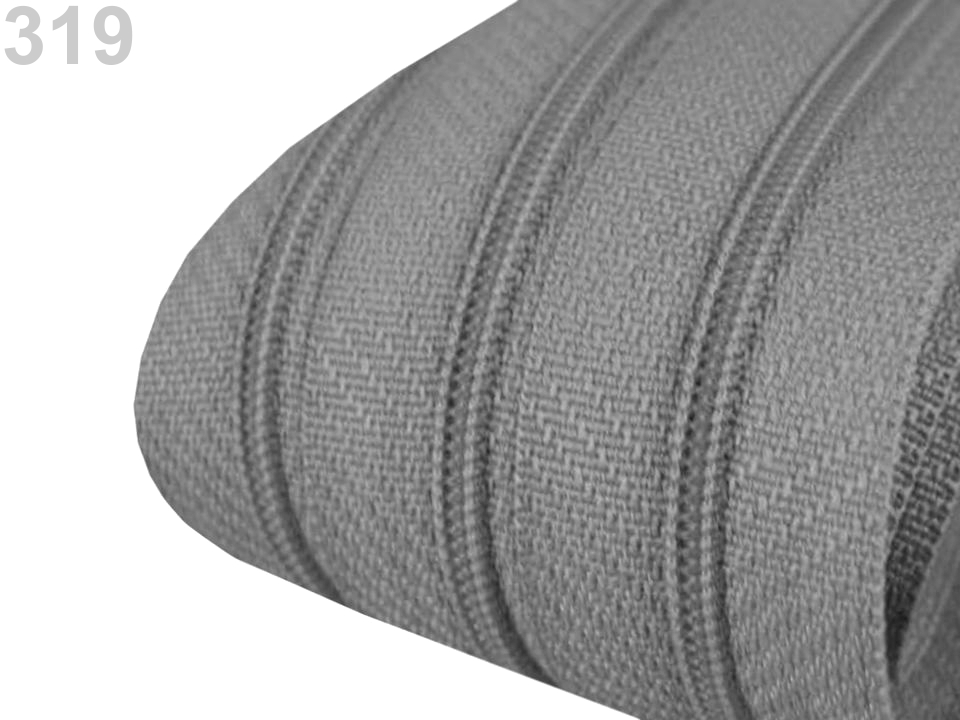 Zips špirálový 3 mm metráž - 1 m