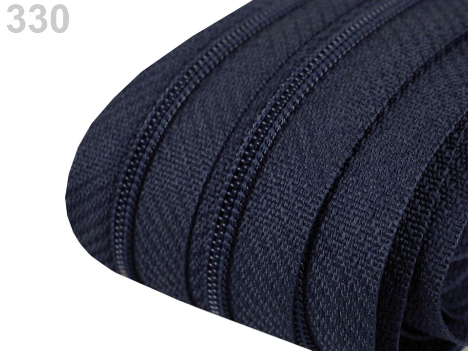 Zips špirálový 3 mm metráž - 1 m