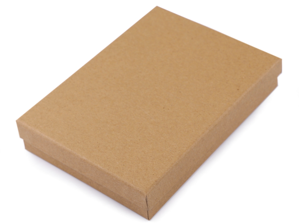 Krabička na šperky natural 12x16 cm - 1 ks