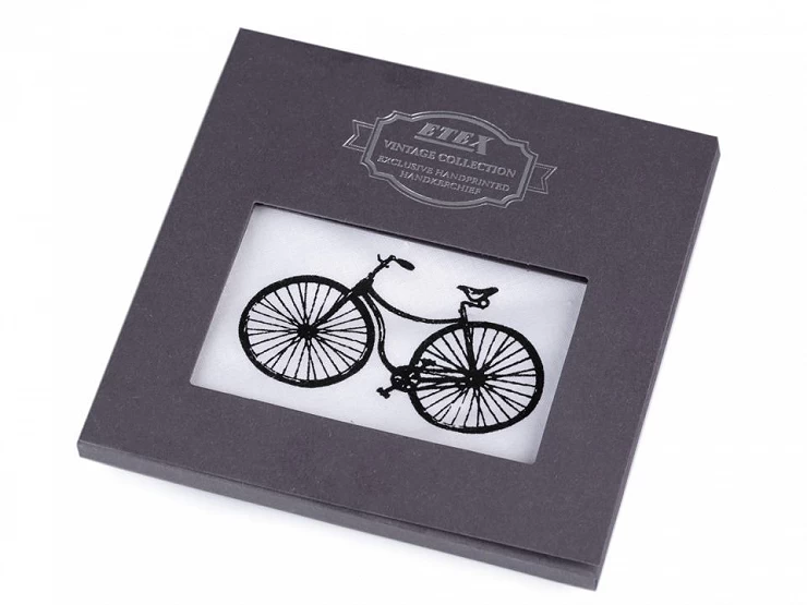 Pánska vreckovka bicykel / darčeková kazeta / - 1ks