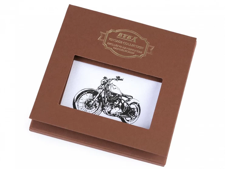 Pánska vreckovka motorka / darčeková kazeta / - 1ks