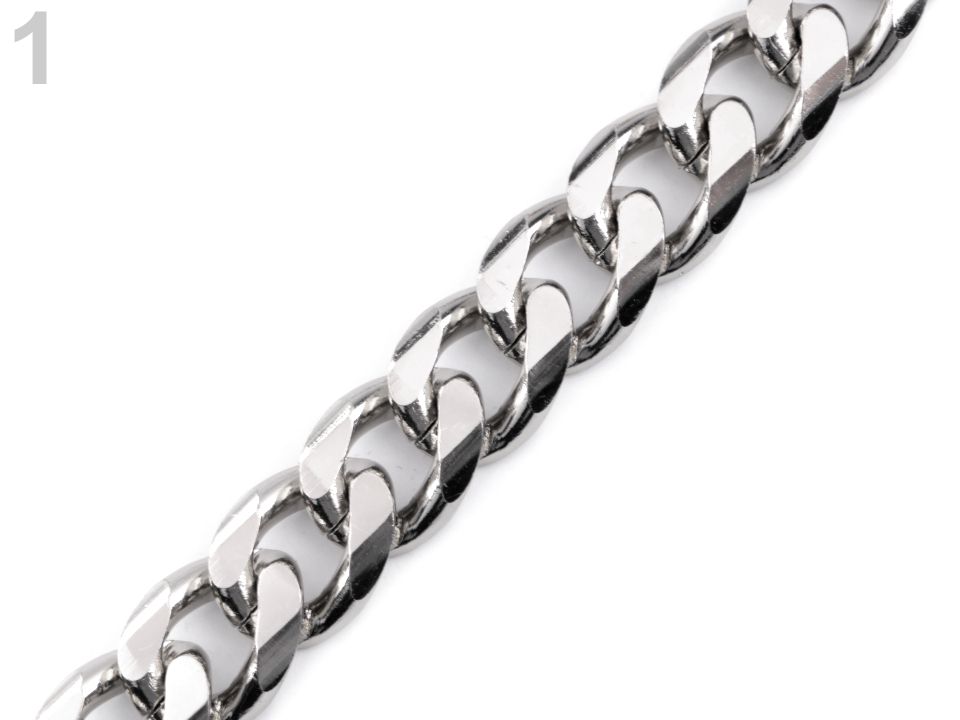 Reťaz plochá šírka 14 mm - 1 m