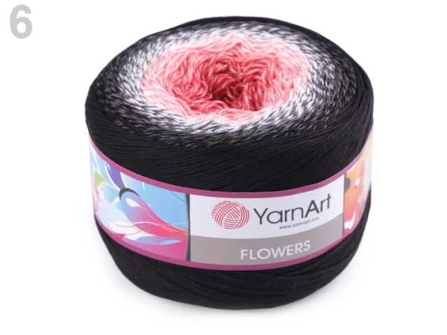 Pletacia priadza YarnArt Flowers 250g