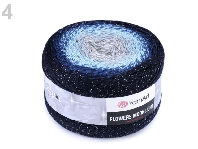 Pletacie priadza YarnArt Flowers Moonlight 260g