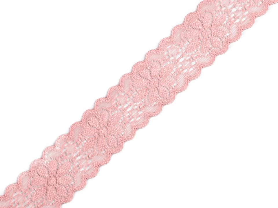 Elastická čipka šírka 30 mm - 1 m
