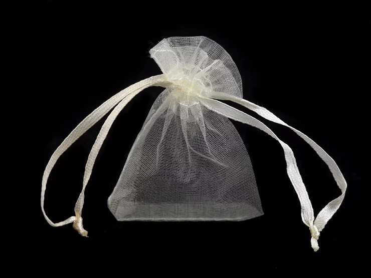 Darčekové vrecúško 4,5x7 cm organza - 10ks