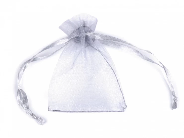 Darčekové vrecúško 4,5x7 cm organza - 10ks
