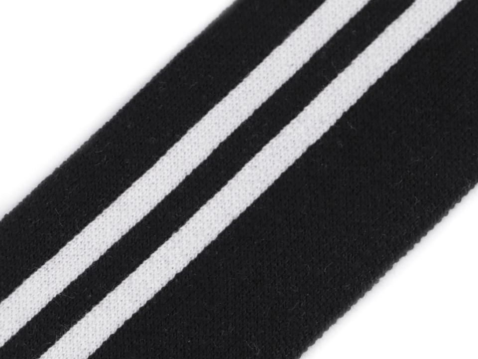 Elastický náplet metráž šírka 58 mm - 1 m