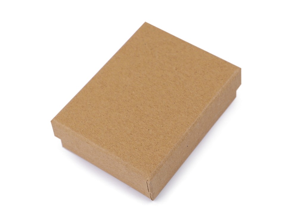 Krabička na šperky natural 7x9 cm - 1 ks