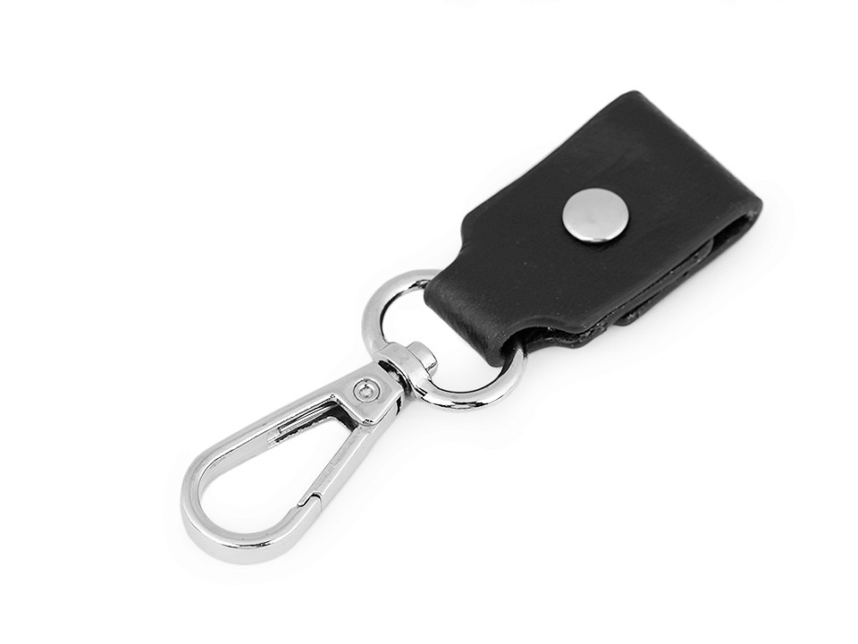 Karabína s predĺžením na kabelku / kľúče šírka 22 mm - 1 ks