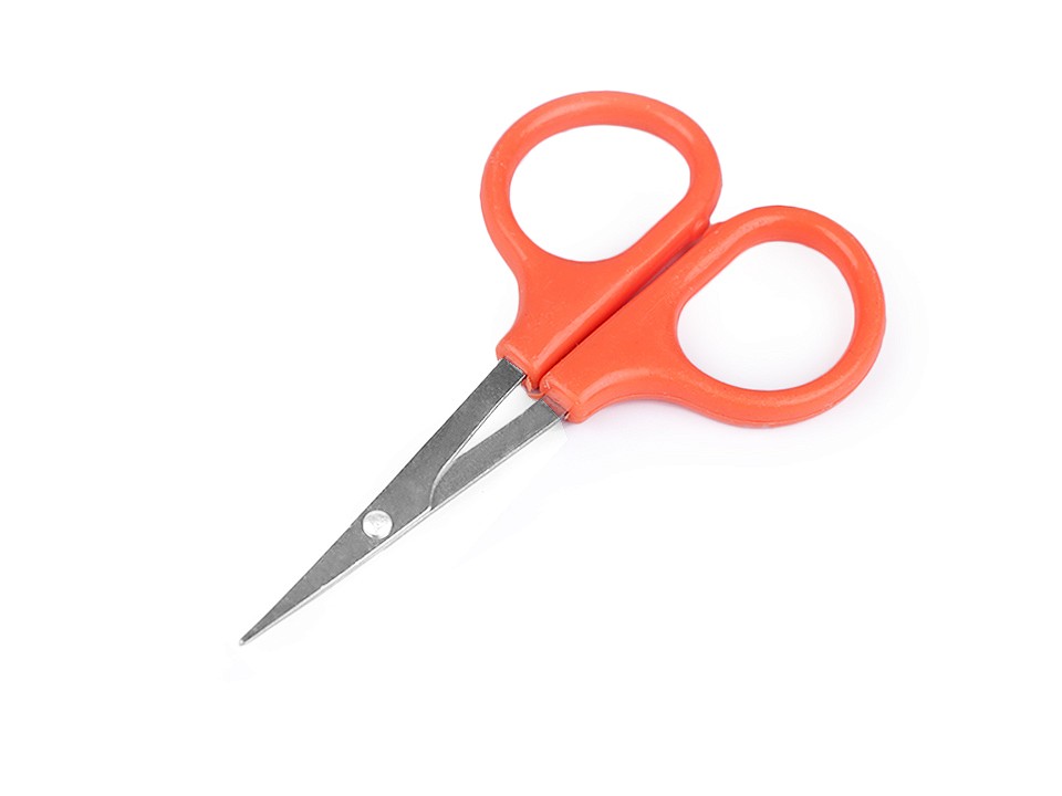 Nožničky malé zahnuté dĺžka 9 cm - 1ks