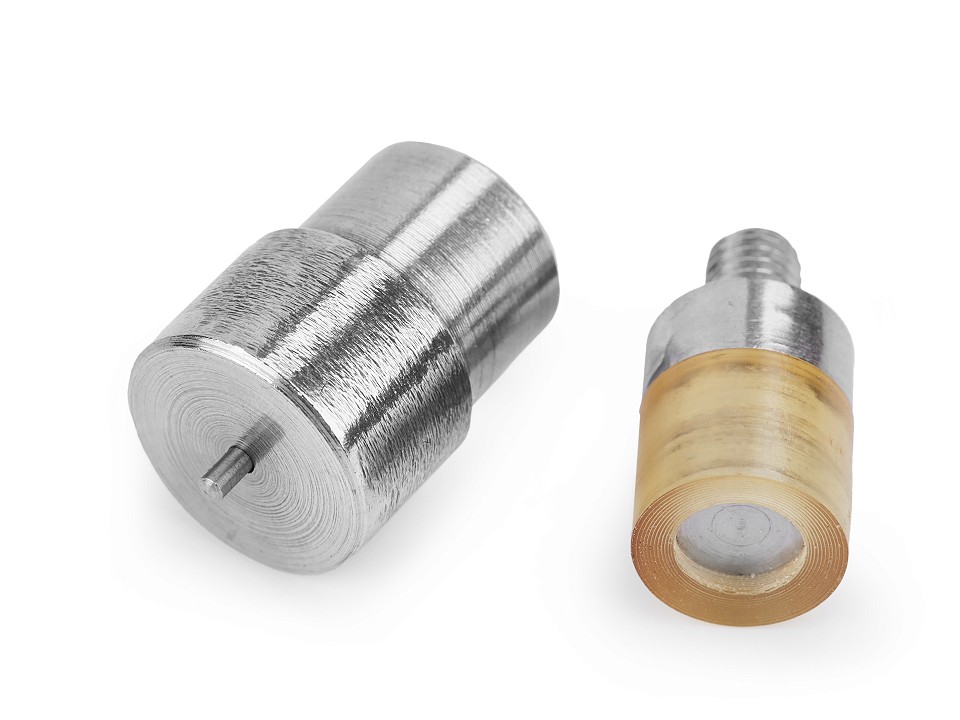 Piston na níty Ø10 mm pologuľaté - 1 sada