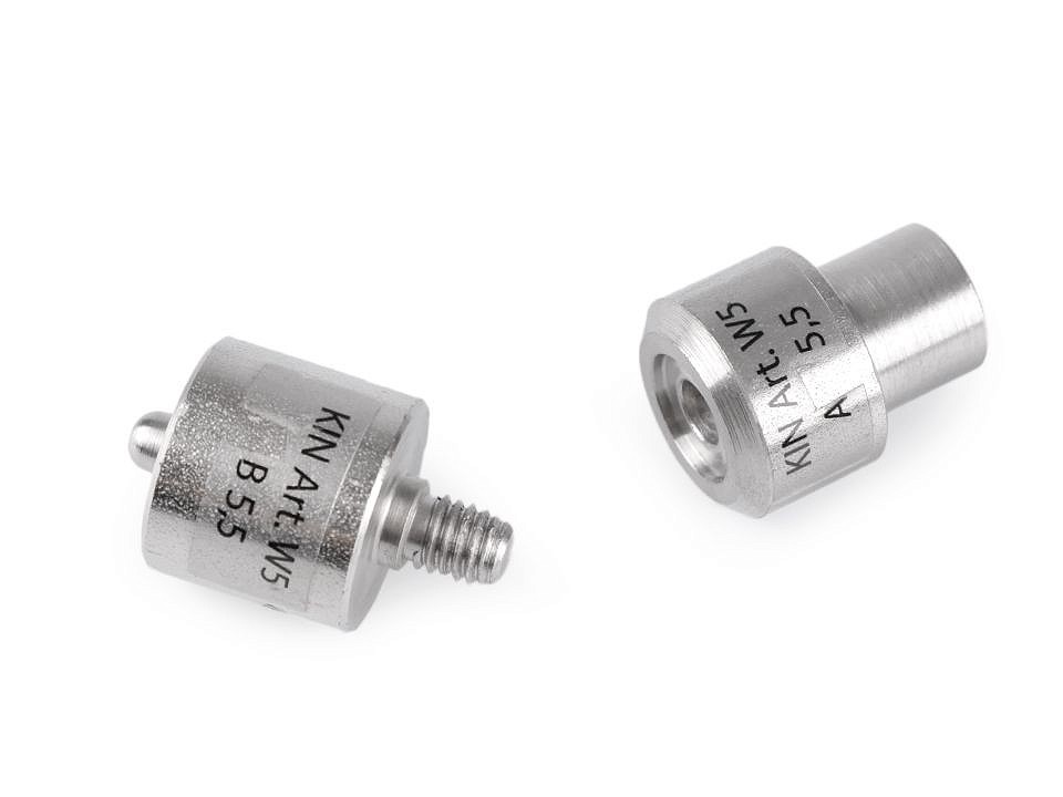 Piston na nitovanie priechodiek Ø5,5 a 7 mm - 1 sada