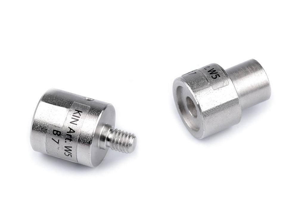 Piston na nitovanie priechodiek Ø5,5 a 7 mm - 1 sada