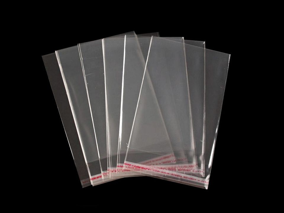 PP vrecko s lepiacou lištou 7x10 cm - 20ks