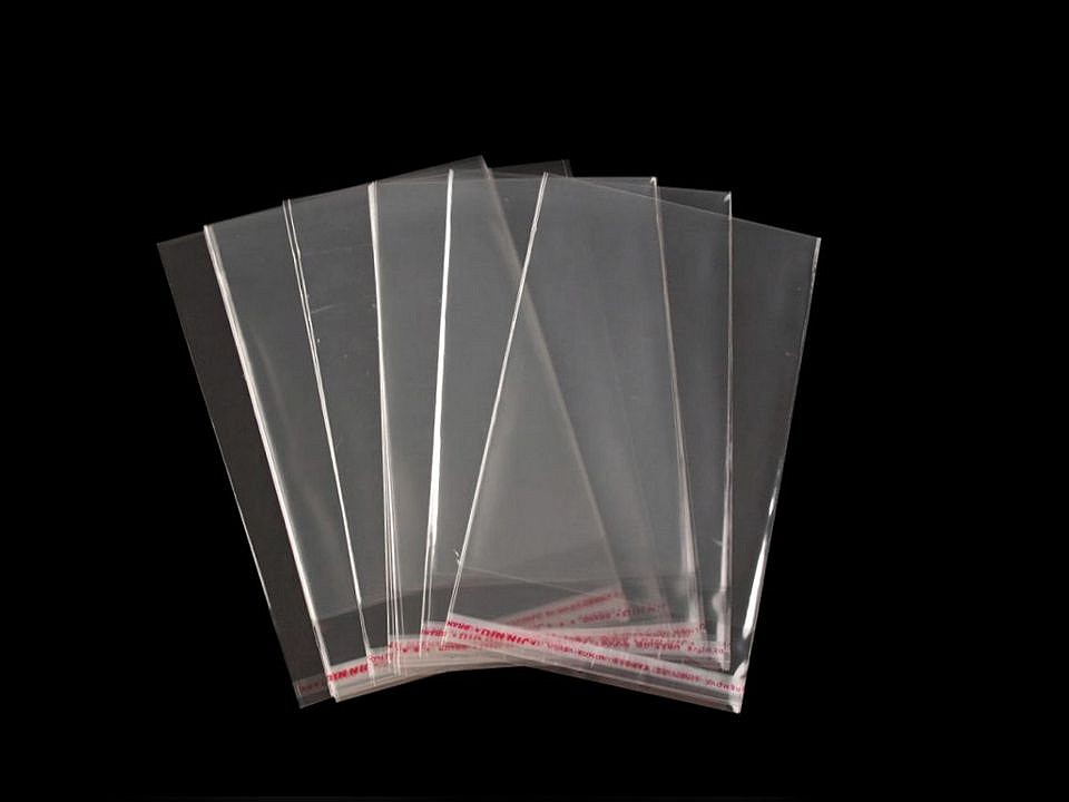 PP vrecko s lepiacou lištou 6x8 cm - 20ks
