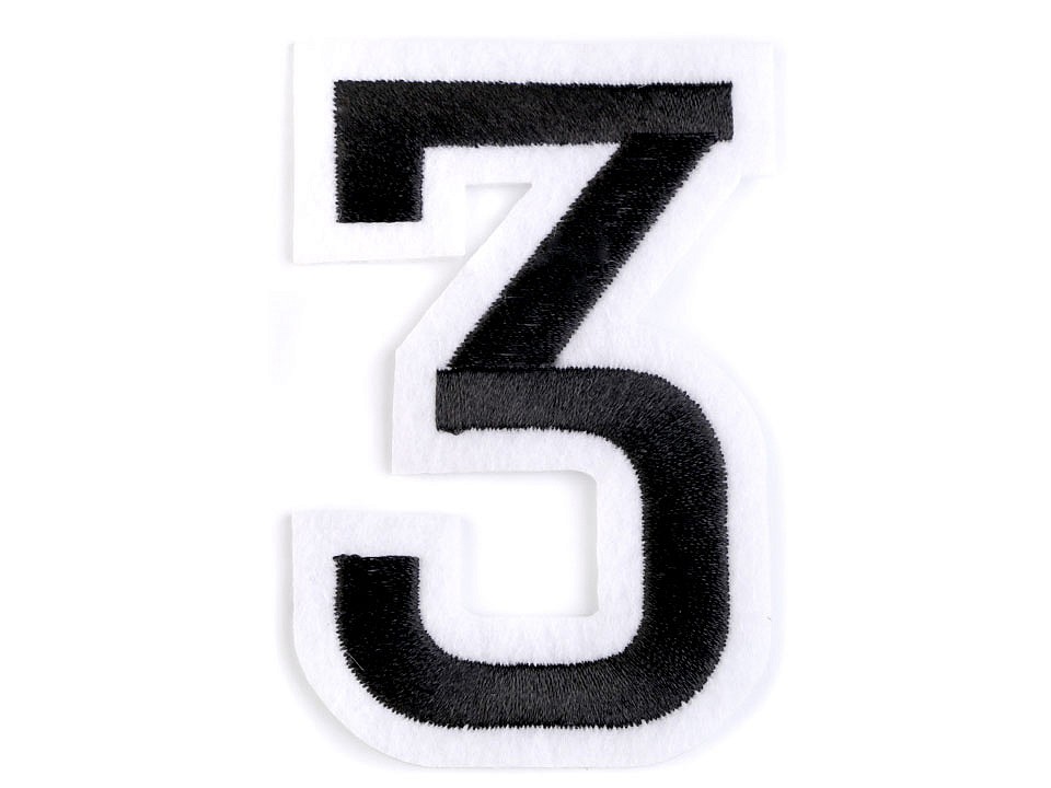 Nažehlovačka čísla - 1 ks