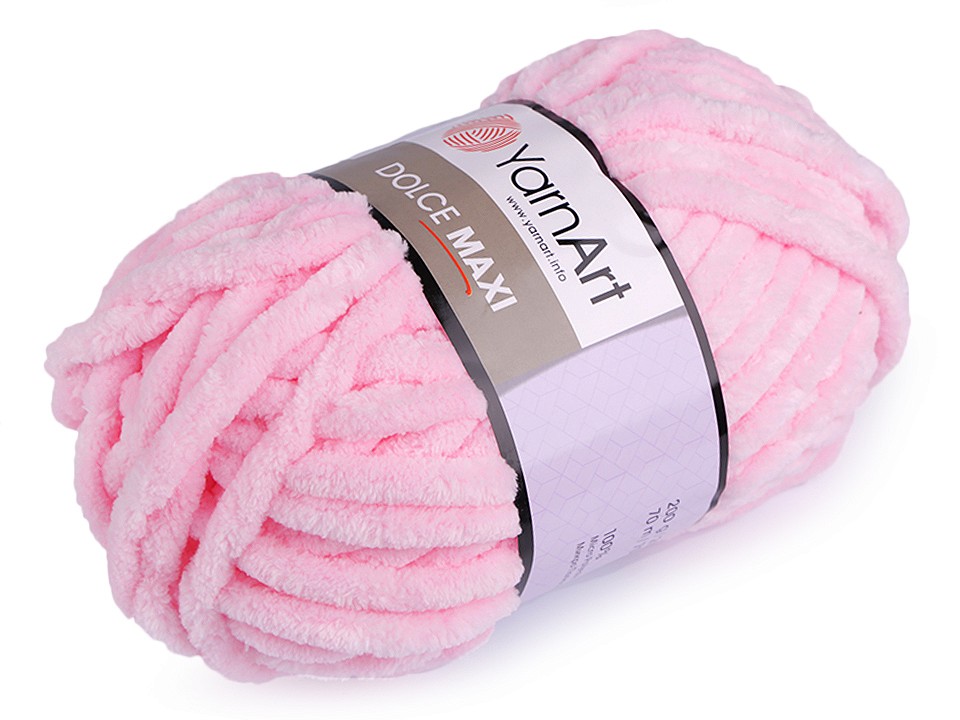 Pletacia žinylková priadza YarnArt Dolce Maxi 200g