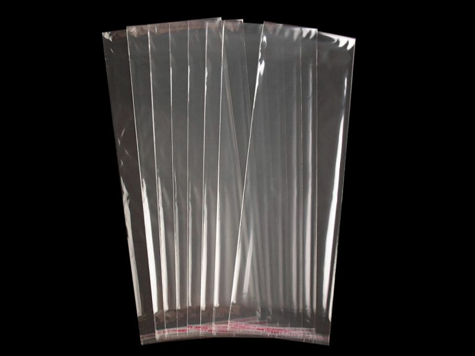 PP vrecko s lepiacou lištou 13x38 cm - 20ks