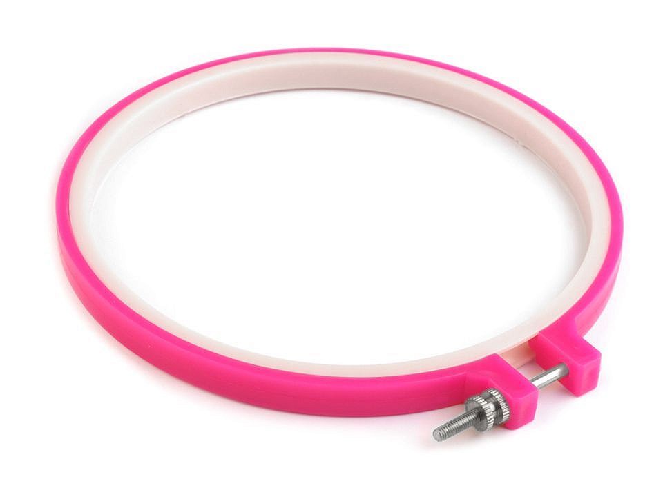 Vyšívací kruh plastový Ø 19,5 cm - 1 ks