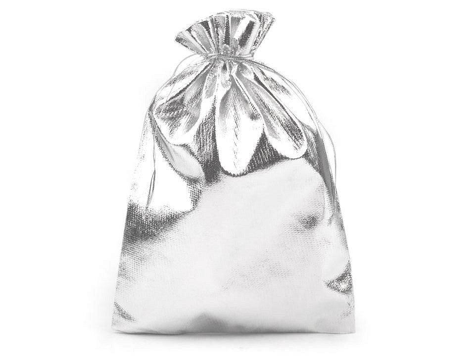 Darčekové vrecúško 16,5x23 cm lurex - 1ks
