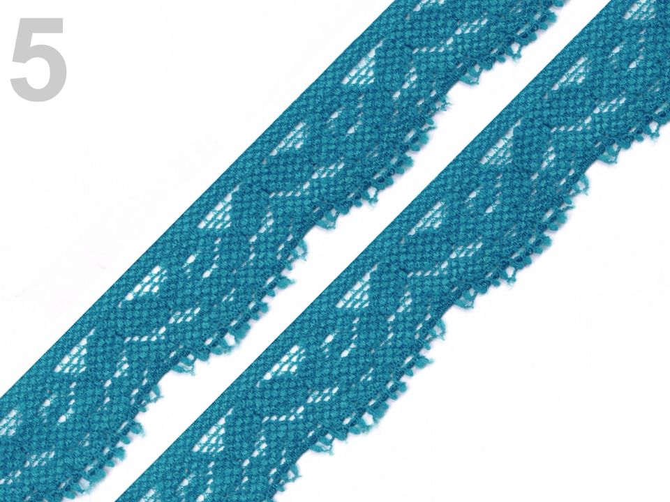 Čipka elastická šírka 20 mm - 1 m