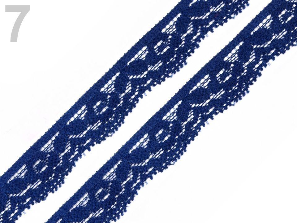 Elastická čipka, šírka 2 cm