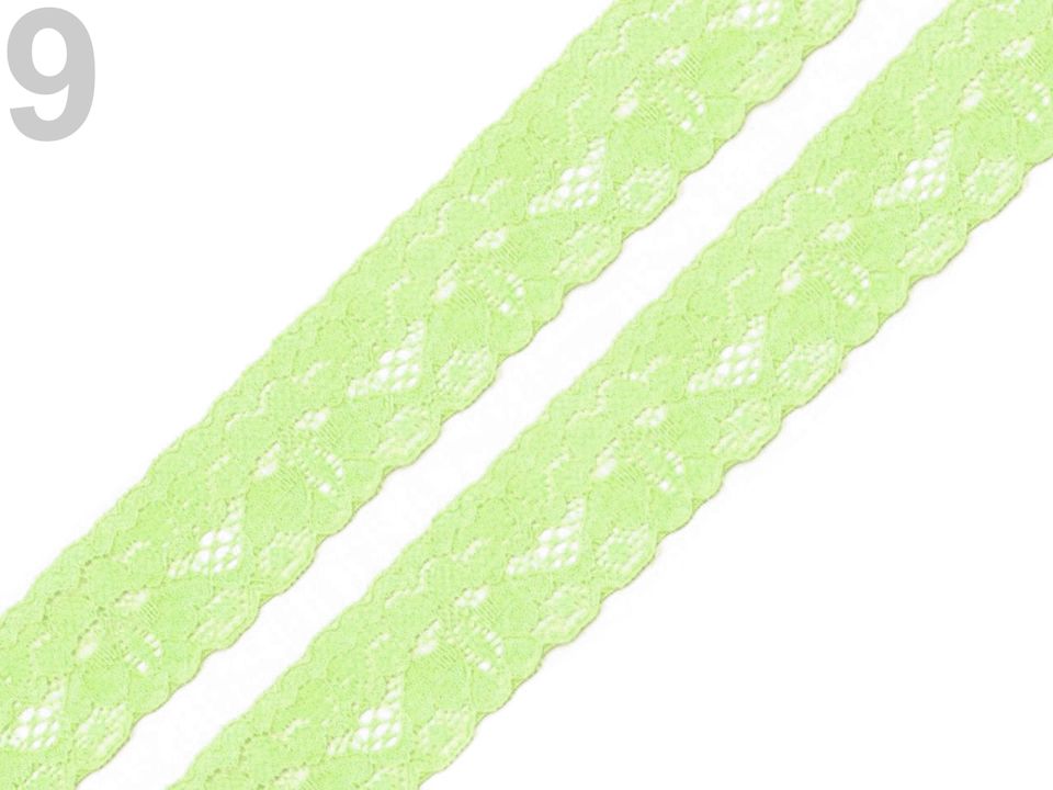 Elastická čipka, šírka 2,6 cm