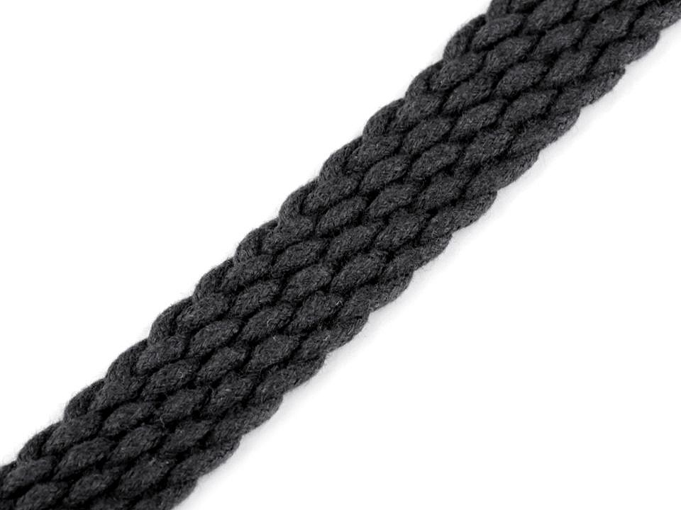  Splietaný popruh na uchá šírka 20 mm  - 1m
