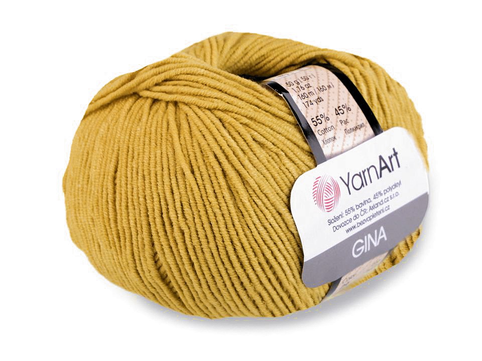 Pletacia priadza YarnArt Gina / Jeans 50g