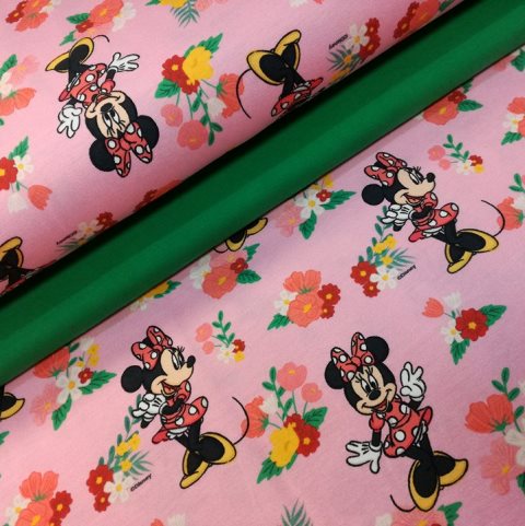 MINNIE MOUSE ROSE- DIGITÁLNY LICENCOVANÝ ÚPLET