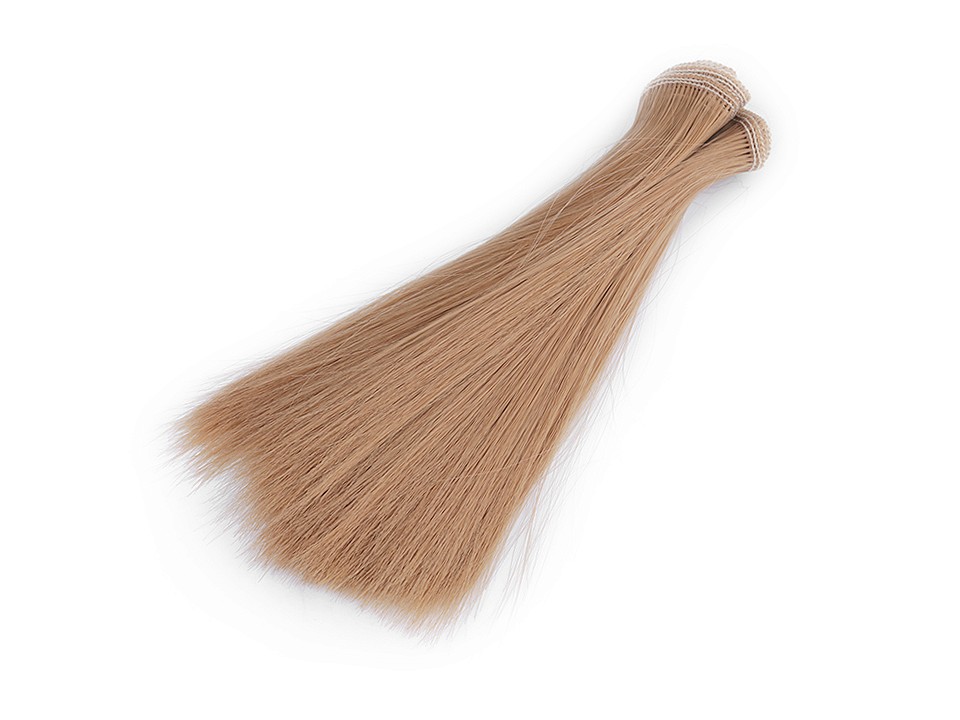 Parochňa / vlasy pre bábiky 15 cm - 1 ks