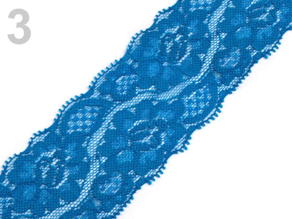 Elastická čipka, šírka 5 cm