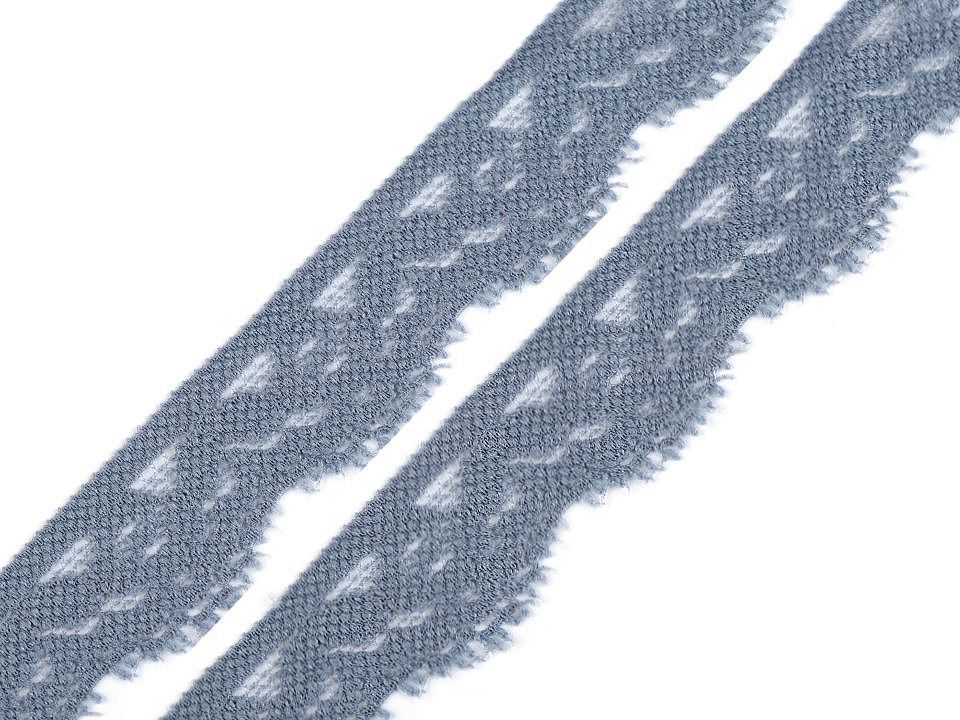 Čipka elastická šírka 20 mm - 1 m
