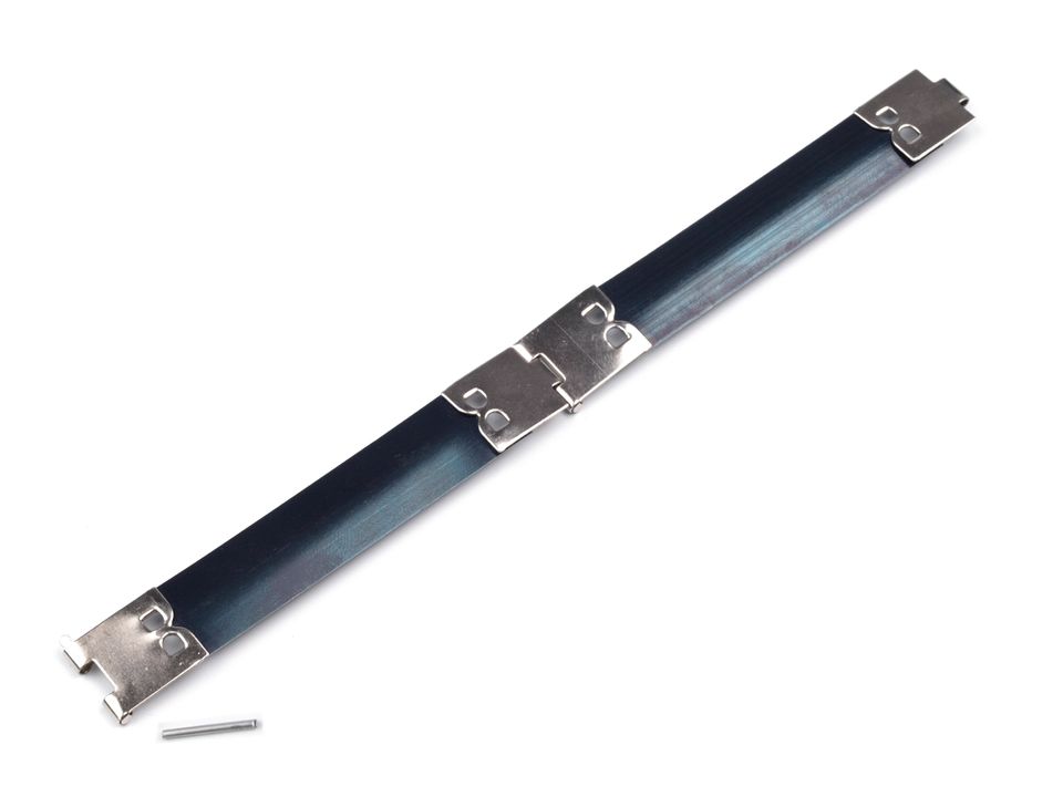 Zapínanie na výrobu peňaženky 14x85 mm - 1 pár