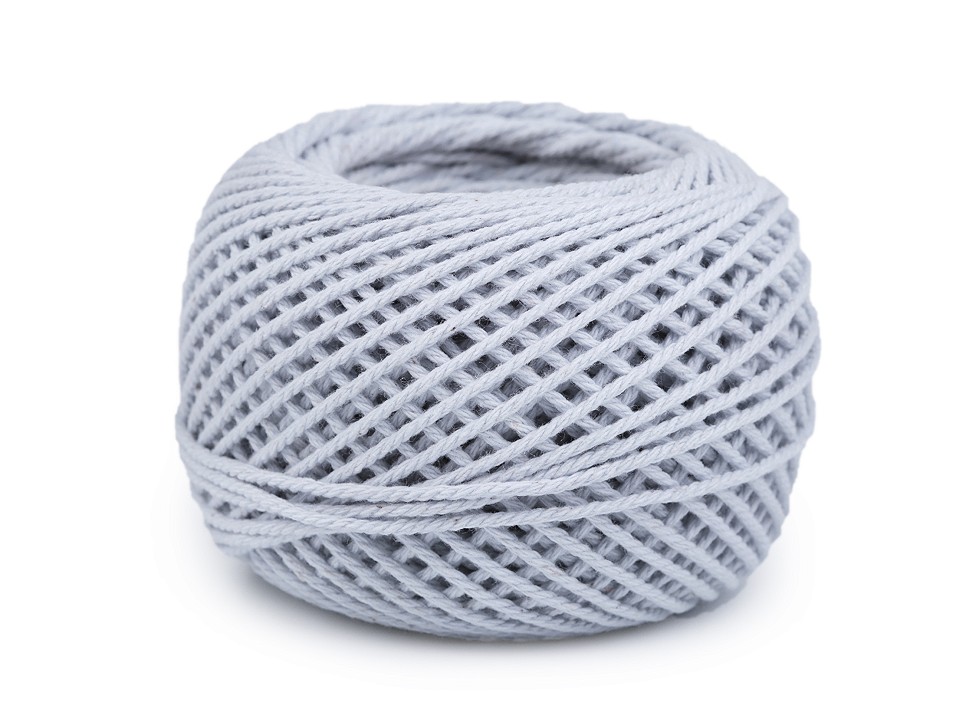 Bavlnená priadza macramé / háčkovacia 40 g