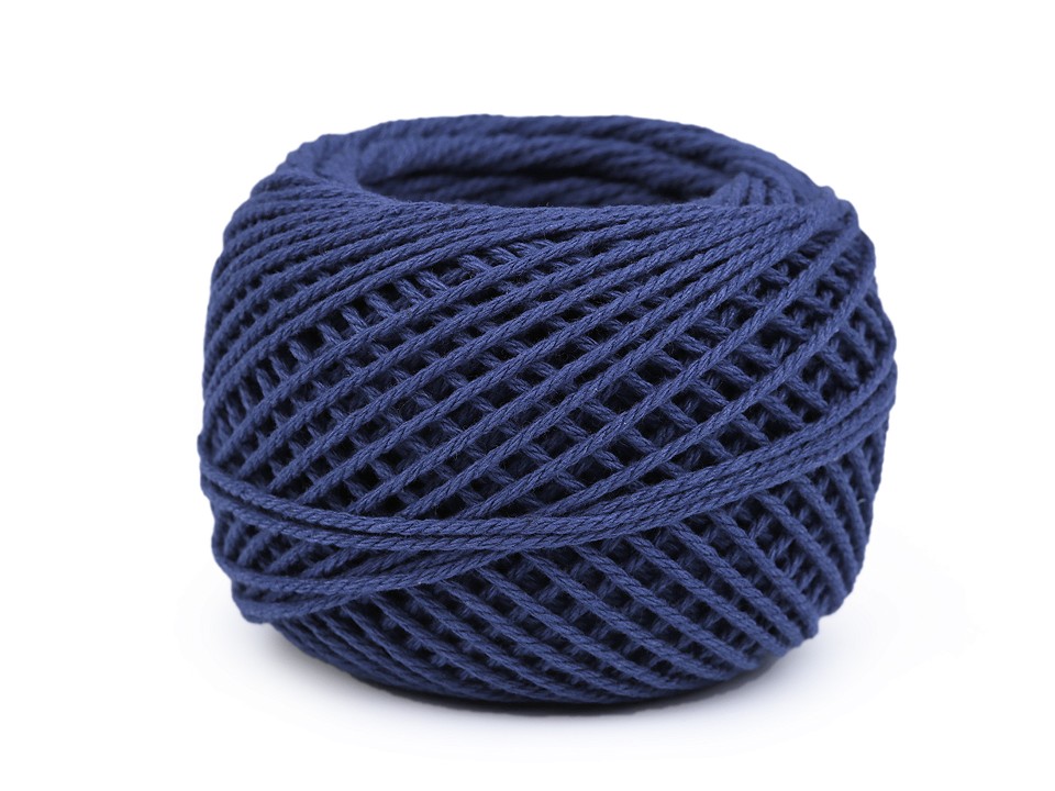 Bavlnená priadza macramé / háčkovacia 40 g