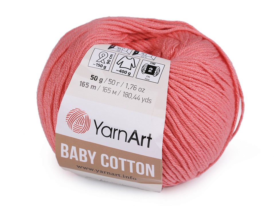 Pletacia priadza YarnArt Baby Cotton 50g